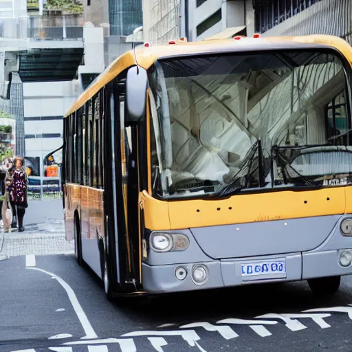 Prompt: walking bus, bus with legs instead of wheels, bus on long mechanical legs