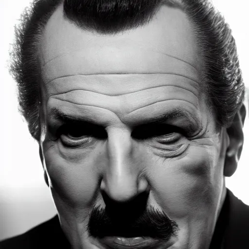 Prompt: dslr photo portrait still of vincent price in the new horror movie, 8 5 mm, f 1. 8, 8 k,