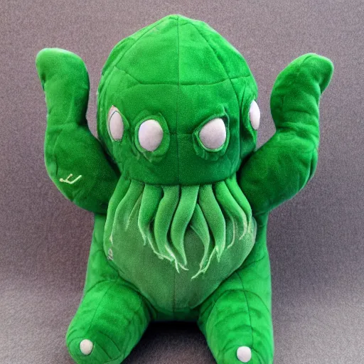 Prompt: cthulhu plush