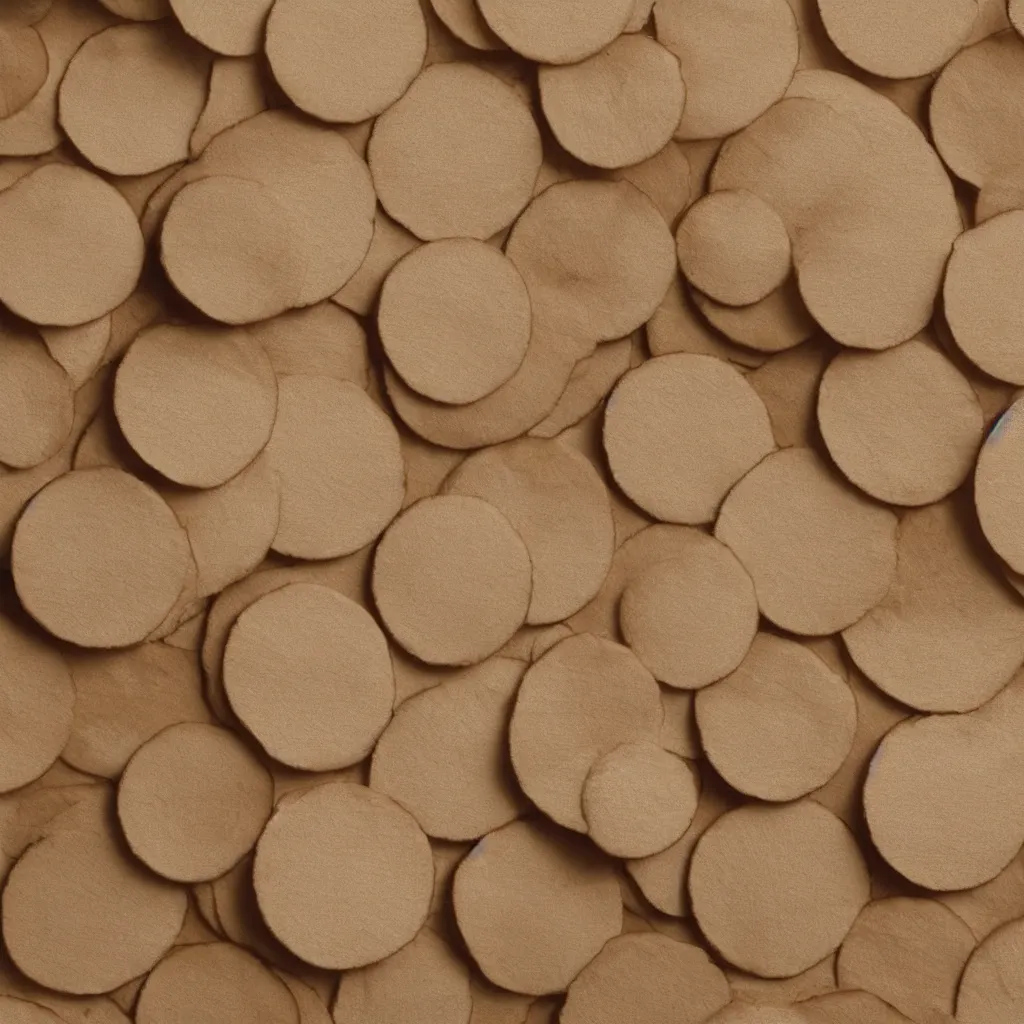 Image similar to close - up view of wafers on top of a wooden table, 8 k, high detail, photorealistic, proper shading