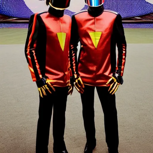 Prompt: daft punk in galatasaray jersey