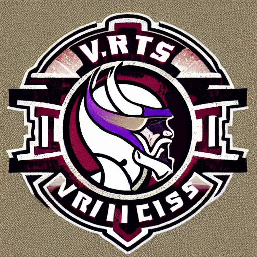 Image similar to sports logo detailed vector vikings