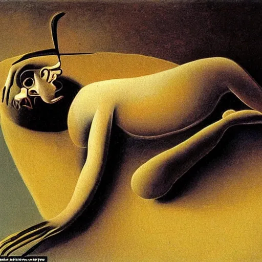 Prompt: the persistence of memory painted by Salvador Dali