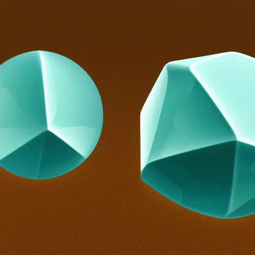 Prompt: a twenty sided die made from water exploding, simple shape, vector, illustrator, clean, concept art, perfect straight lines, extremely detailed, unreal engine render