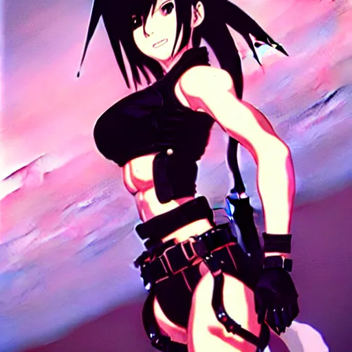 Image similar to tifa lockheart!!! in ghost in the shell!! by masamune shirow