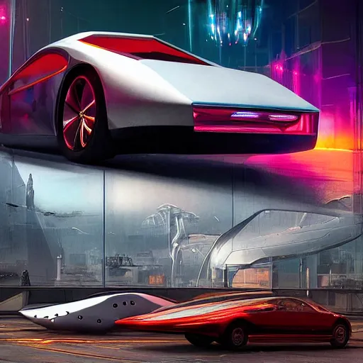 Image similar to sci-fi cars trucks motorcycles 50% of canvas on the coronation of napoleon painting and digital billboard photogrammetry point cloud in the middle and everything in style of zaha hadid and suprematism forms unreal engine 5 keyshot octane artstation trending blade runner 2049 colors lighting ultra high detail ultra photo realistic 8k 16k in plastic dark tilt shift