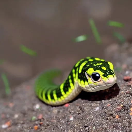 Prompt: smol snek