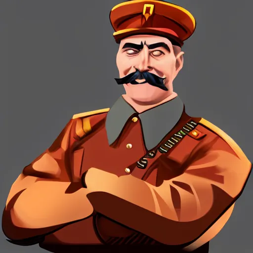 Prompt: joseph stalin, tf 2, valve, gameplay,