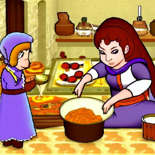 Image similar to mediaeval cooking mama