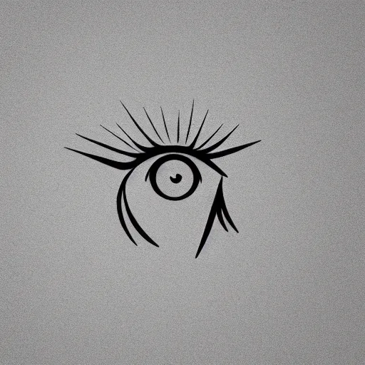 Prompt: eye, vision, logo, minimalist style, all seeing eye, symmetrical, field of vision, field of view, logo style, graphic design