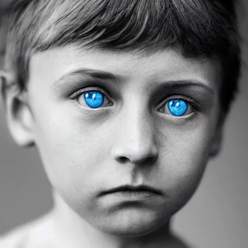Image similar to A detailed portrait of a face of a victorian boy with azure eyes by johannes wessmark. 45 degree light angle, sunlight. hyperrealistic, 4K HD wallpaper, full color.