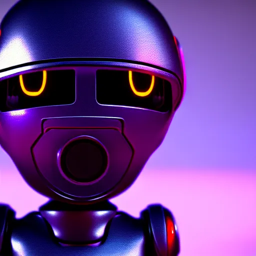 Image similar to a cute little robot. super realistic 8 k render of a dark hooded powerful elegant, cinematic composition