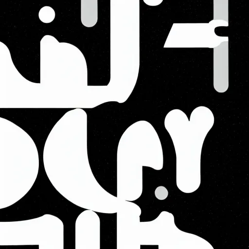 Image similar to black on white typography campaign in style of david rudnick, eric hu, guccimaze, acid, y 2 k, 4 k sharpening,