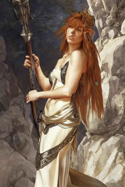 Image similar to portrait of strong caracal wearing a toga. smooth silver armour, deep focus d & d fantasy, elegant porcelain highlights, by artgerm and greg rutkowski and alphonse mucha