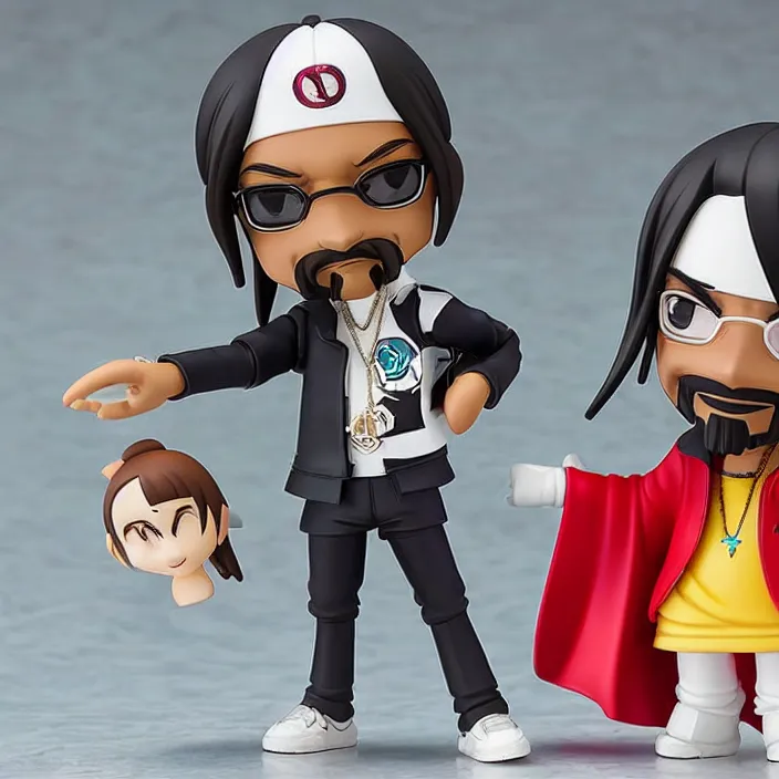 Image similar to Snoop Dogg, An anime nendoroid of Snoop Dogg, figurine, detailed product photo