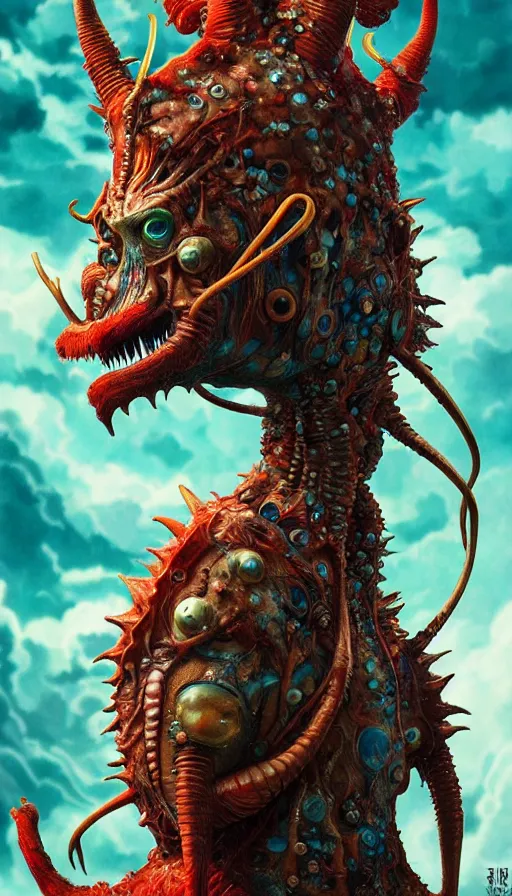 Image similar to exquisite imaginative imposing weird creature movie poster art humanoid anime movie art by : : james jean, imagine fx, weta studio