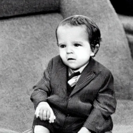 Image similar to richard nixon as a baby