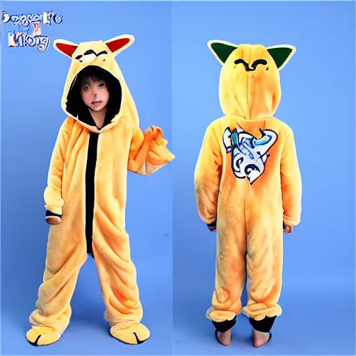 Image similar to dragon kigurumi