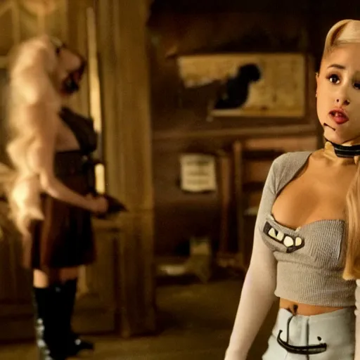 Image similar to Ariana Grande in the inglourious basterds