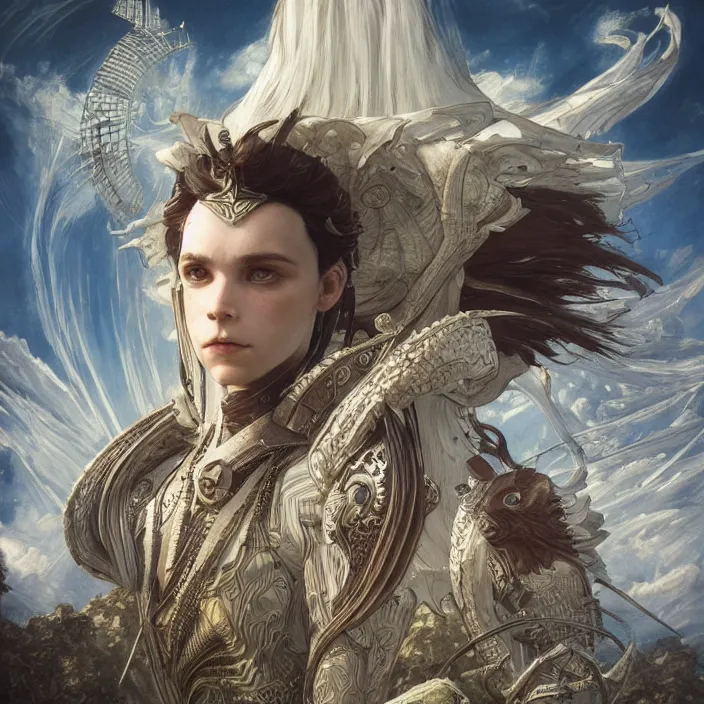 Prompt: bauhaus style neverending story, ultra realistic, concept art, intricate details, serious, highly detailed, photorealistic, octane render, 8 k, unreal engine, art by todd mcfarlane and artgerm and greg rutkowski and alphonse mucha