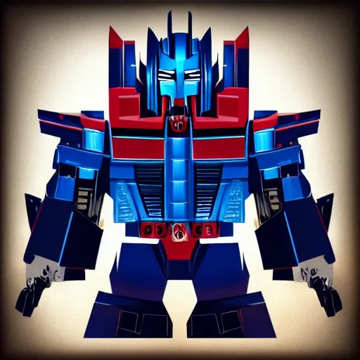 Prompt: optimus prime