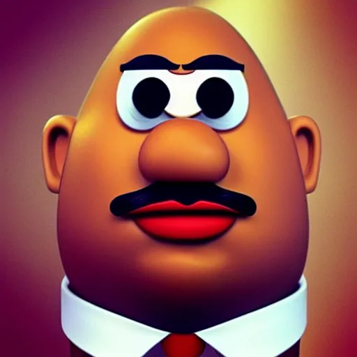 Image similar to Mr. Potato Head Totally Looks Like Steve Harvey