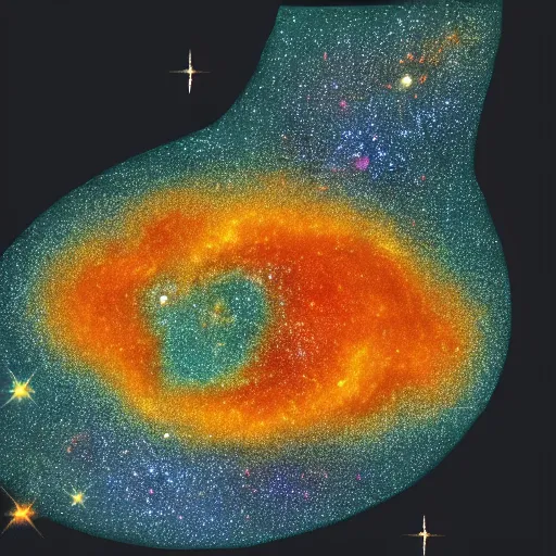 Image similar to the cosmic safety blanket of the universe
