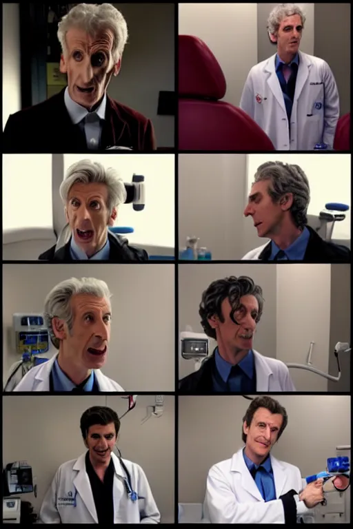 Image similar to doctor who as a dentist