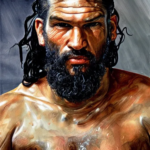 Prompt: high quality high detail painting by lucian freud, hd, khal drogo