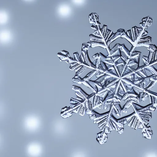 Image similar to glistening macro shot of a snowflake with 5 - fold symmetry, extremely detailed and intricate!!!, hd, 4 k