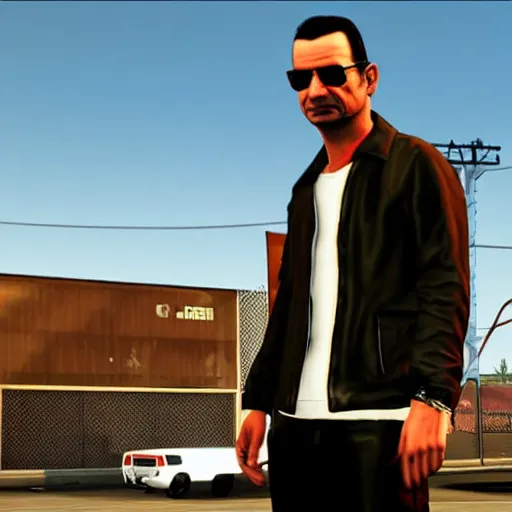 Image similar to Dave gahan as loading image of grand theft auto V.