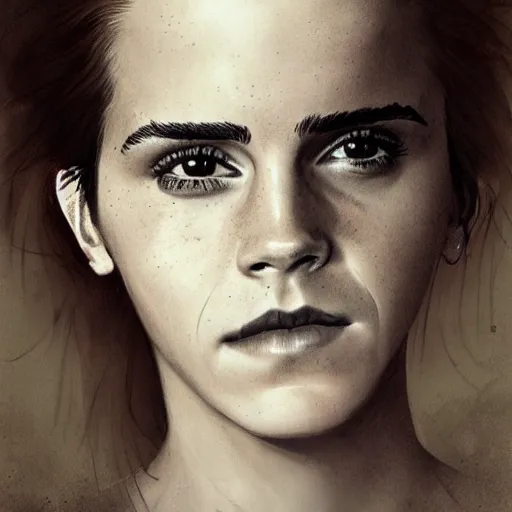 Image similar to emma watson, by jean - baptiste monge