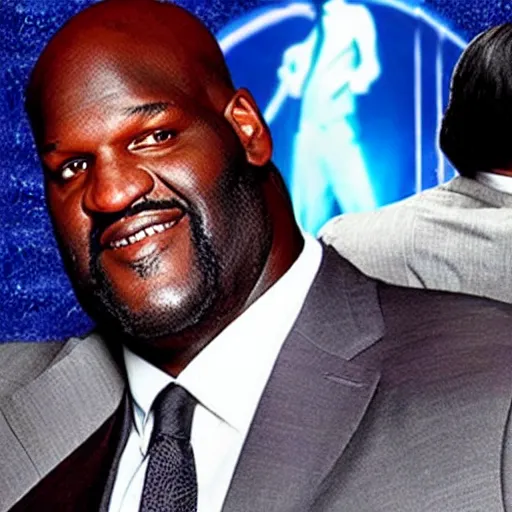 Prompt: shaquille o'neal as john wick