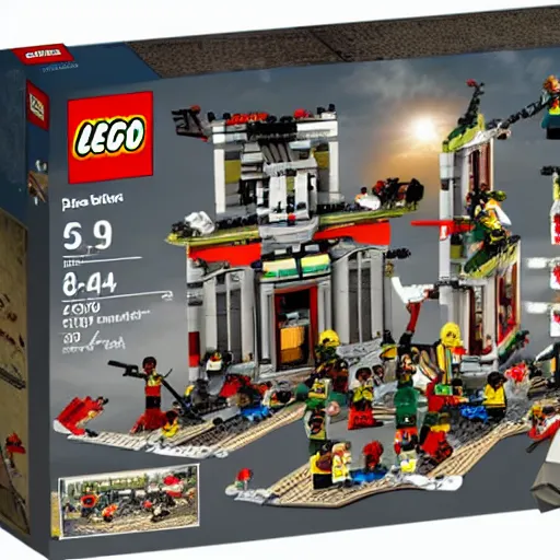 Image similar to war in mexico Lego set