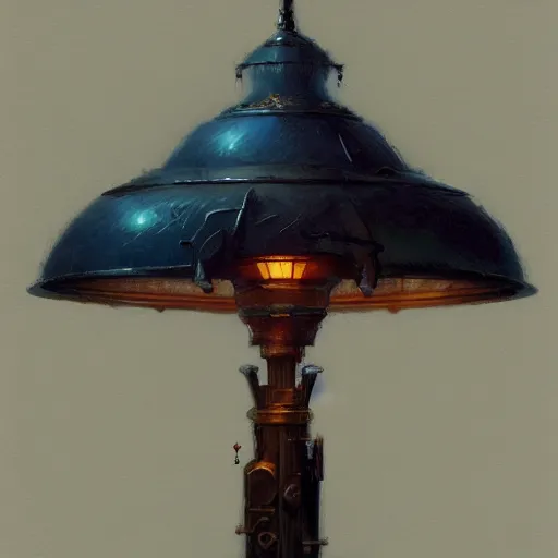 Prompt: concept art, lamps, 8 k, by james gurney, greg rutkowski, john howe, artstation