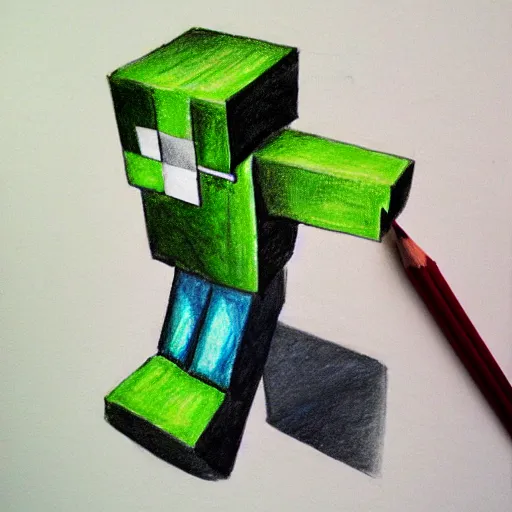 I drew some interpretations of a Creeper. : r/Minecraft