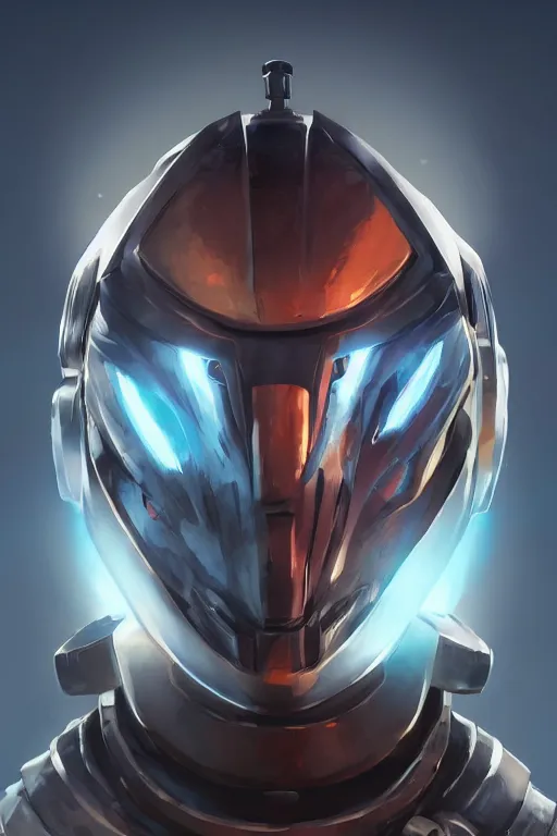 Image similar to epic mask helmet robot ninja portrait stylized as fornite style game design fanart by concept artist gervasio canda, behance hd by jesper ejsing, by rhads, makoto shinkai and lois van baarle, ilya kuvshinov, rossdraws global illumination radiating a glowing aura global illumination ray tracing hdr render in unreal engine 5