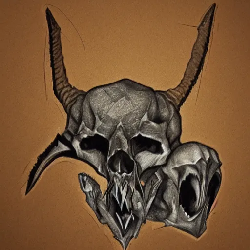 Image similar to jackal skull