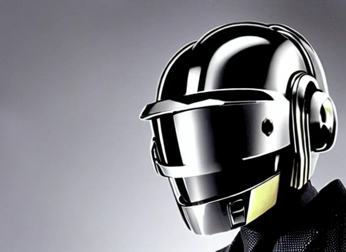Image similar to daft punk's third member