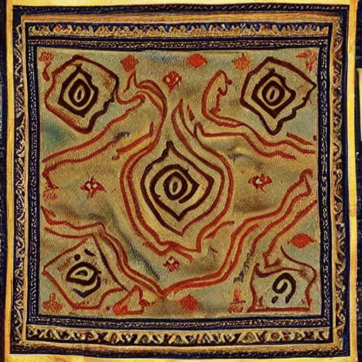 Image similar to magistra arabian bedouin mathematician sea of wonders desert silk features