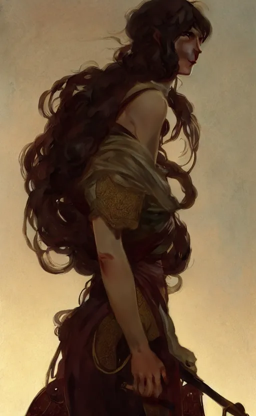 Image similar to (((((Tewi Inaba))))), highly detailed, digital painting, artstation, concept art, sharp focus, illustration, art by greg rutkowski and alphonse mucha