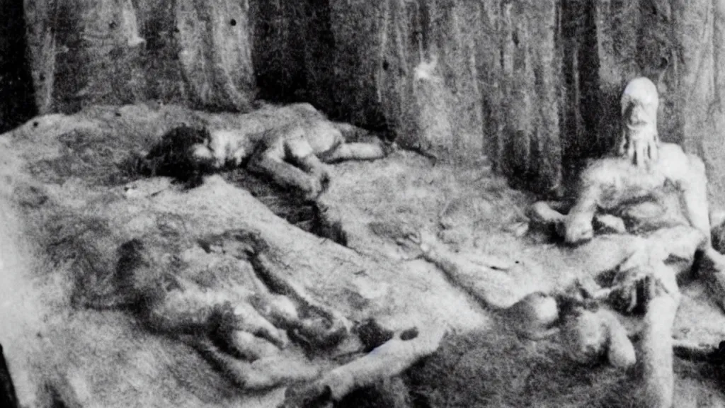 Image similar to the first digital recordings of a human nightmare very disturbing photographs very detailed