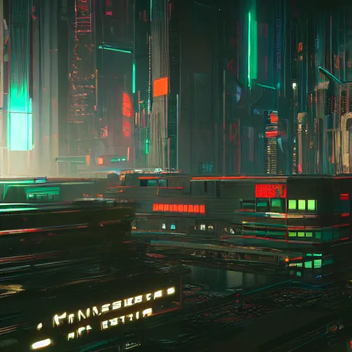 Prompt: cyberpunk in unreal engine 4k