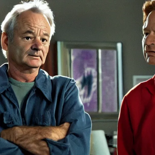 Image similar to bill murray in x files