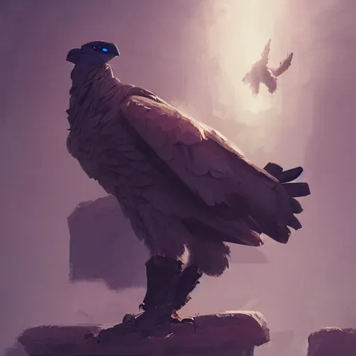 Prompt: 🤖🦅, Greg rutkowski, Trending artstation, cinematográfica, digital Art