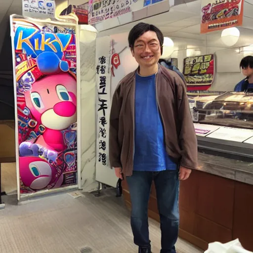 Image similar to photo of kirby in tokyo