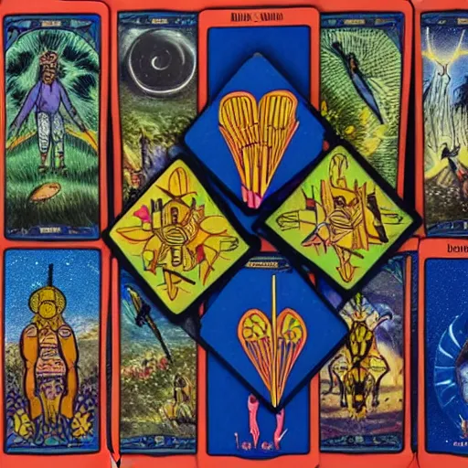 Image similar to indigenous tarot cards