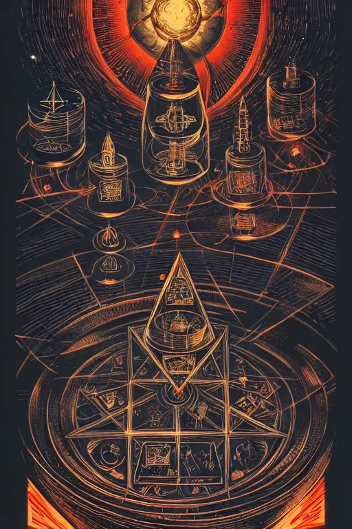 Prompt: magic alchemical library, high details, intricately detailed, by vincent di fate, inking, 3 color screen print, masterpiece, trending on artstation,, sharp, details, hyper - detailed, hd, 4 k, 8 k