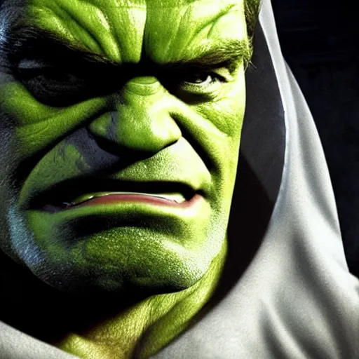 Image similar to Ewan McGregor as the Hulk