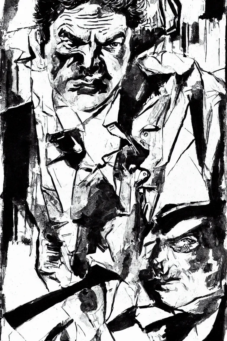 Prompt: An illustration of detective columbo by Jack Kirby, high quality, sharp detail